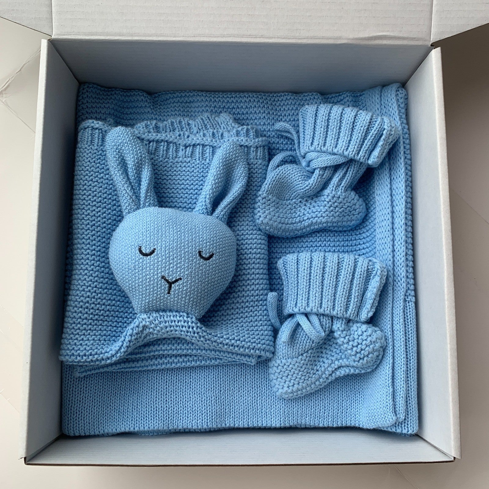 Personalised Bunny Security Blanket & Booties