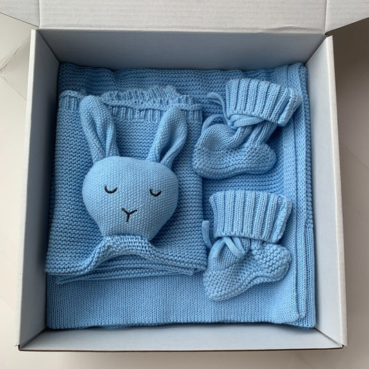 Personalised Bunny Security Blanket & Booties
