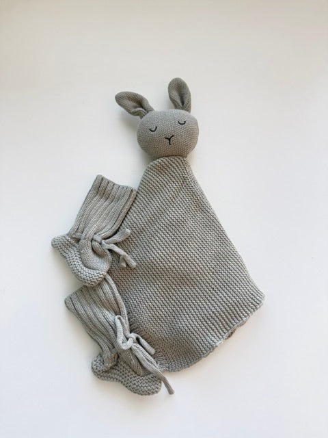 Personalised Bunny Security Blanket & Booties